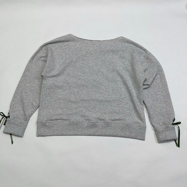 Camo Off Shoulder Sweatshirt