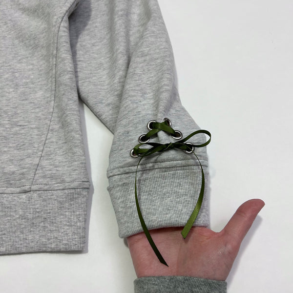Camo Off Shoulder Sweatshirt