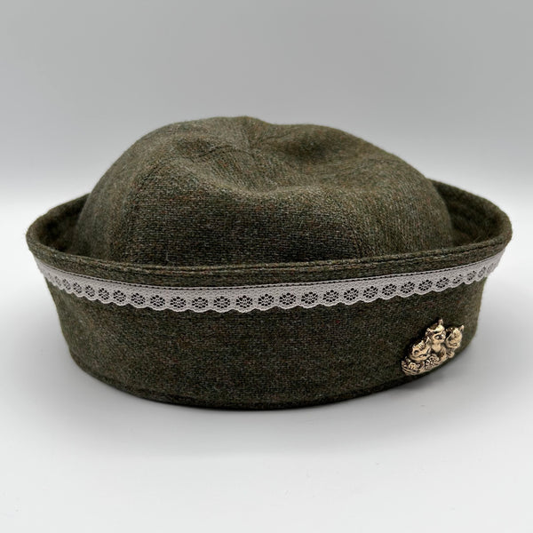 Vintage Wool Sailor Hat