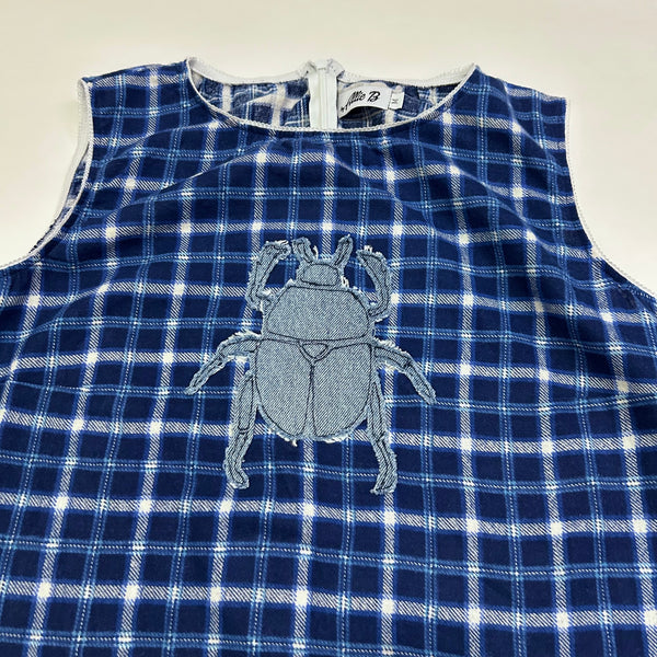 RTS Denim Beetle Mini Dress