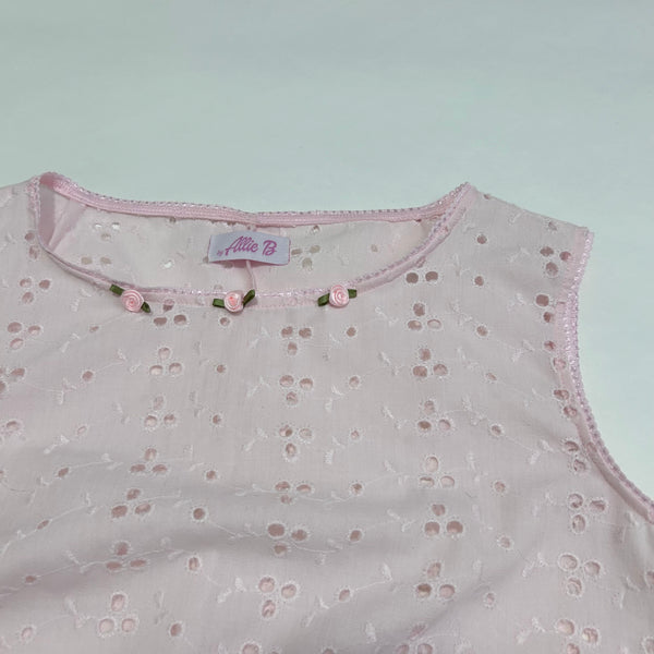 Rosette Pink Mod Dress