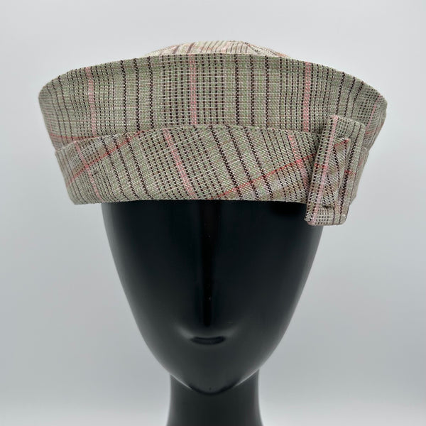 MTO Sage Plaid Sailor Hat