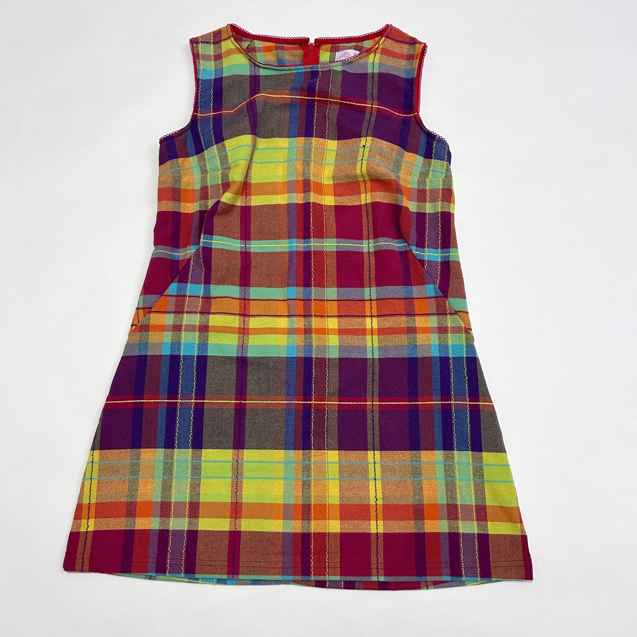 Plaid Mini Dress