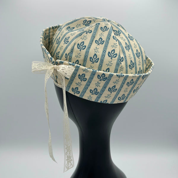 MTO Vintage Striped Lace Up Sailor Hat