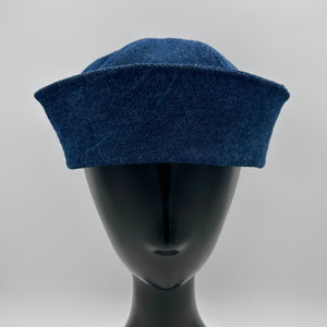 MTO Dark Wash Denim Sailor Hat