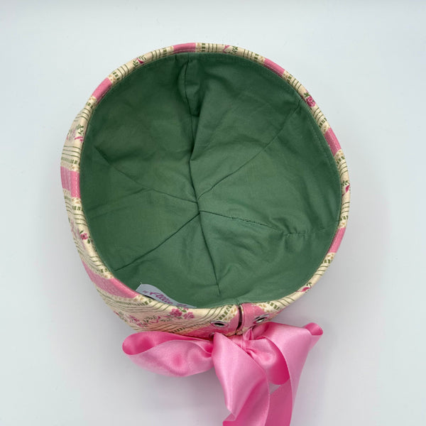 MTO Vintage Pink Floral Sailor Hat