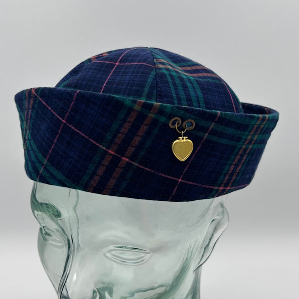 MTO Plaid Locket Sailor Hat