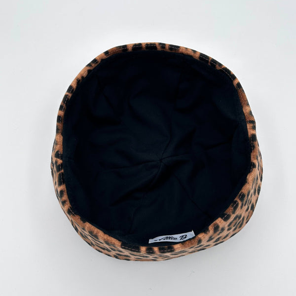 MTO Leopard Sailor Hat with Pin