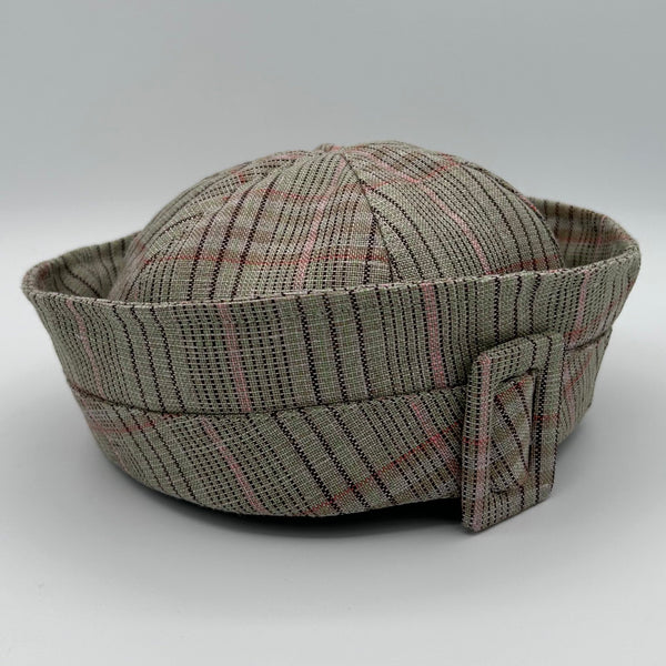 MTO Sage Plaid Sailor Hat