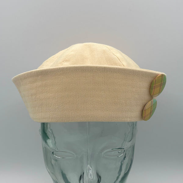 1/1 Yellow Corduroy Sailor Hat